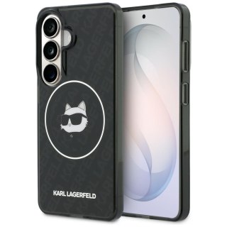 Karl Lagerfeld nakładka IML Repeated Choupette MagSafe do Samsung Galaxy S26 czarna