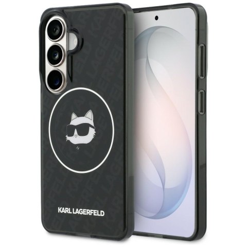 Karl Lagerfeld nakładka IML Repeated Choupette MagSafe do Samsung Galaxy S26 czarna