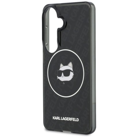 Karl Lagerfeld nakładka IML Repeated Choupette MagSafe do Samsung Galaxy S26 czarna