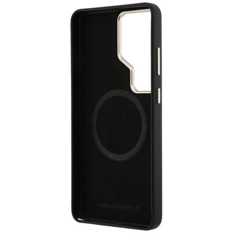 Karl Lagerfeld nakładka K Metal Logo MagSafe do Samsung Galaxy S26 Ultra czarna