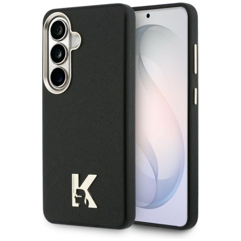 Karl Lagerfeld nakładka K Metal Logo MagSafe do Samsung Galaxy S26 czarna