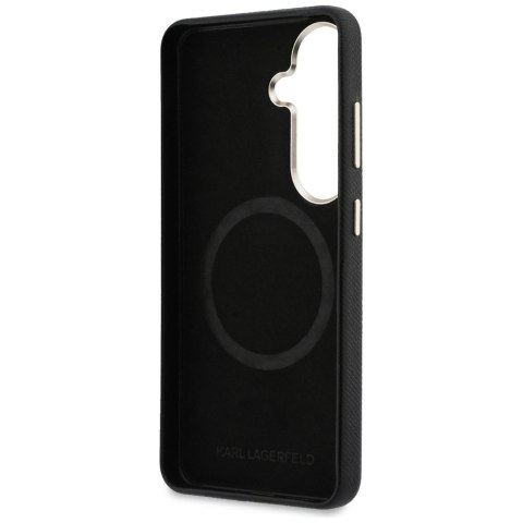 Karl Lagerfeld nakładka K Metal Logo MagSafe do Samsung Galaxy S26 czarna