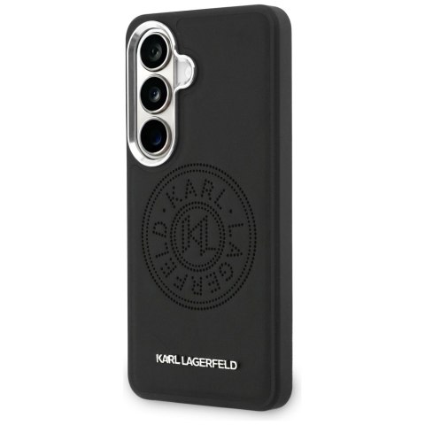 Karl Lagerfeld nakładka Perforated KL MagSafe do Samsung Galaxy S26 Plus czarna
