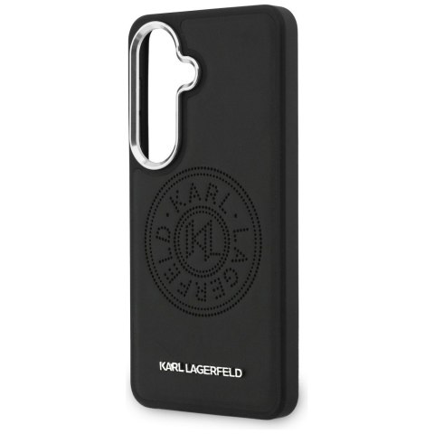 Karl Lagerfeld nakładka Perforated KL MagSafe do Samsung Galaxy S26 czarna