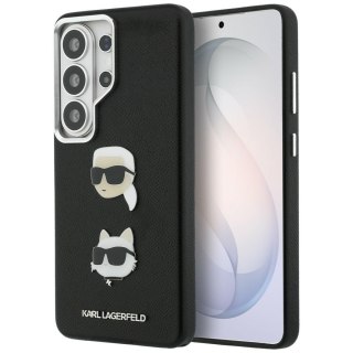 Karl Lagerfeld nakładka Saffiano Double Heads Metal do Samsung Galaxy S26 Ultra czarna