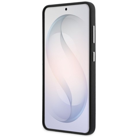 Karl Lagerfeld nakładka Saffiano KC Metal Logo MagSafe do Samsung Galaxy S26 Plus czarna