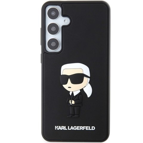 Karl Lagerfeld nakładka do Samsung Galaxy S24 Plus KLHCS24M3DRKINK czarna HC 3D RUBBER IKONIK NFT