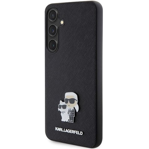 Karl Lagerfeld nakładka do Samsung Galaxy S24 Plus KLHCS24MPSAKCMPK czarna HC SAFFIANO KC PIN