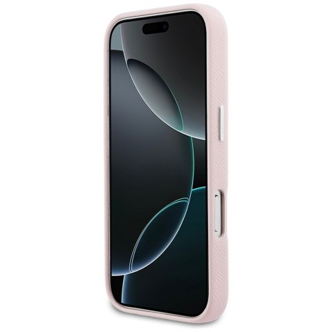 Karl Lagerfeld nakładka do iPhone 17 Pro Max 6,9" HC MAGSAFE PU FW W/ K&C HEAD PIN różowa