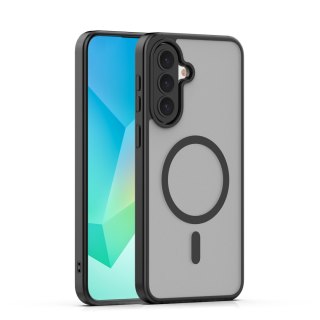 Nakładka Mag Matt do Samsung Galaxy A37 5G czarna big hole