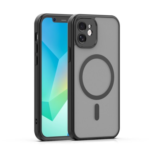 Nakładka Mag Matt do iPhone 12 6,1" czarna camera protection