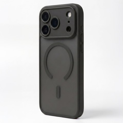 Nakładka Mag Matt do iPhone 14 Pro 6,1" czarna camera protection