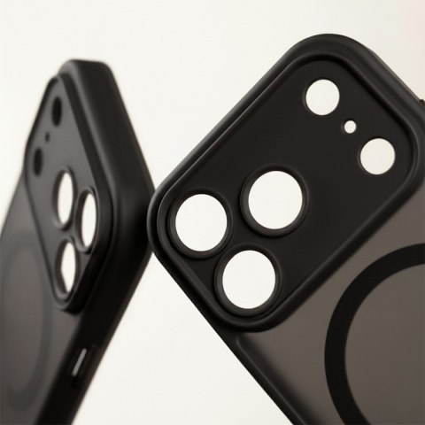 Nakładka Mag Matt do iPhone 14 Pro 6,1" czarna camera protection