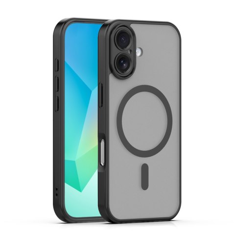 Nakładka Mag Matt do iPhone 16 6,1" czarna camera protection