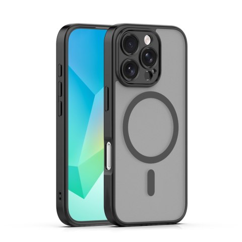 Nakładka Mag Matt do iPhone 16 Pro Max 6,9" czarna camera protection