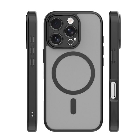 Nakładka Mag Matt do iPhone 16 Pro Max 6,9" czarna camera protection