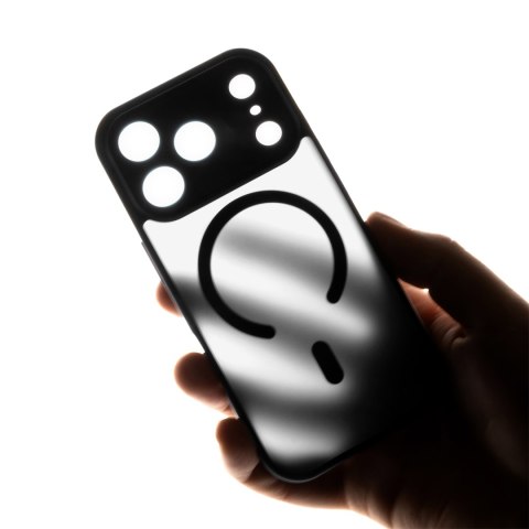 Nakładka Mag Matt do iPhone 16 Pro Max 6,9" czarna camera protection