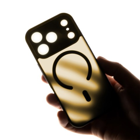 Nakładka Mag Matt do iPhone 17 Pro 6,3'' brązowa camera protection