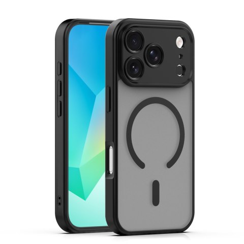 Nakładka Mag Matt do iPhone 17 Pro 6,3'' czarna camera protection