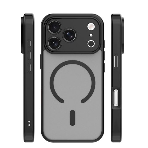 Nakładka Mag Matt do iPhone 17 Pro 6,3'' czarna camera protection