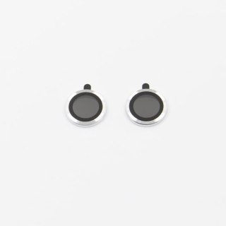 Zestaw szkieł na aparat do iPhone 17 srebrny