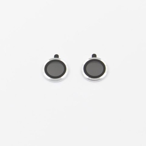 Zestaw szkieł na aparat do iPhone 17 srebrny