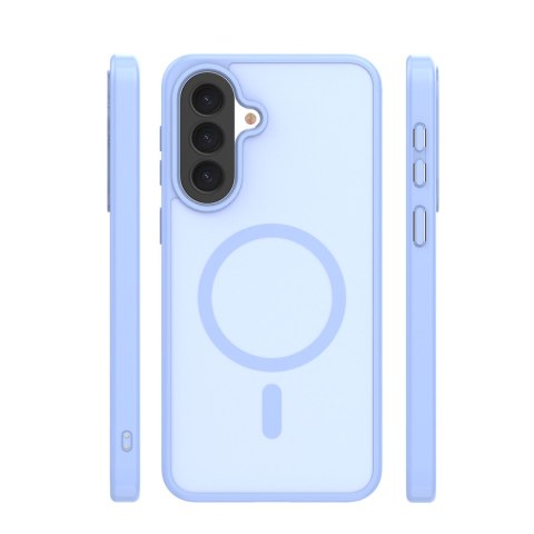 Nakładka Mag Matt do Samsung Galaxy A57 jasnoniebieska big hole