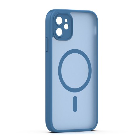 Nakładka Mag Matt do iPhone 11 ciemnoniebieska camera protection