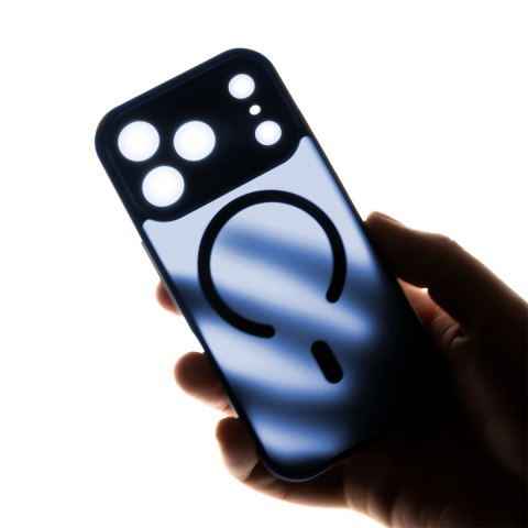 Nakładka Mag Matt do iPhone 11 ciemnoniebieska camera protection