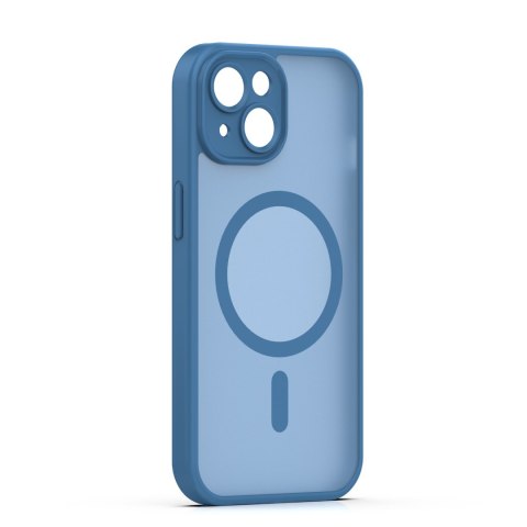 Nakładka Mag Matt do iPhone 14 6,1" ciemnoniebieska camera protection