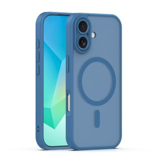 Nakładka Mag Matt do iPhone 17 6,3'' ciemnoniebieska camera protection