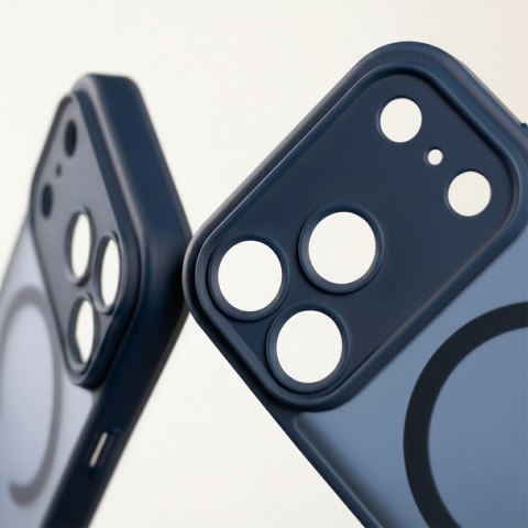 Nakładka Mag Matt do iPhone 17 6,3'' ciemnoniebieska camera protection