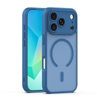Nakładka Mag Matt do iPhone 17 Pro 6,3'' ciemnoniebieska camera protection