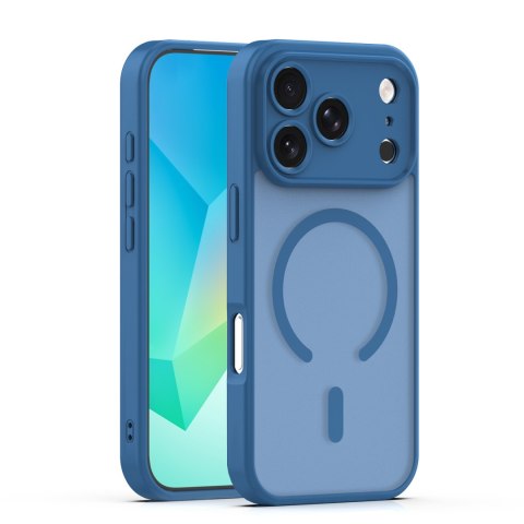 Nakładka Mag Matt do iPhone 17 Pro Max 6,9'' ciemnoniebieska camera protection