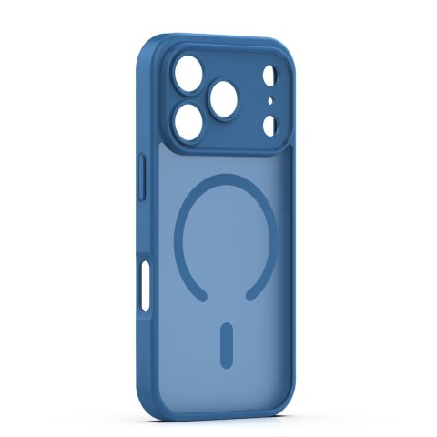 Nakładka Mag Matt do iPhone 17 Pro Max 6,9'' ciemnoniebieska camera protection