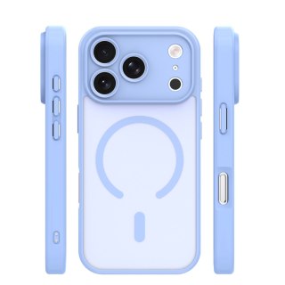 Nakładka Mag Matt do iPhone 17 Pro Max 6,9'' jasnoniebieska camera protection