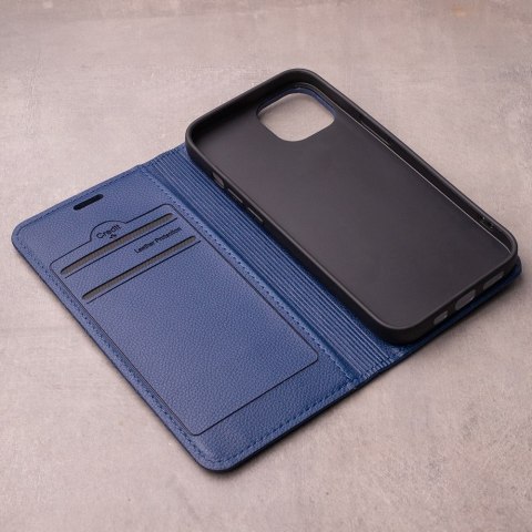 Etui Smart Caro do Honor 600 / Honor 600 Pro granatowe