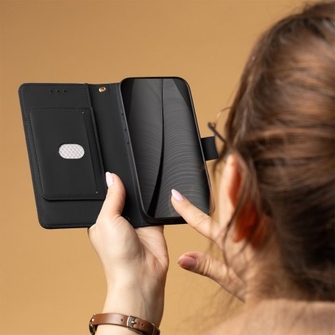 Etui Smart Triangle do Honor 600 / Honor 600 Pro czarne