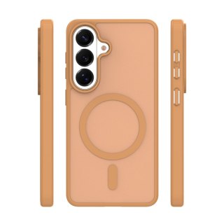 Nakładka Mag Matt do Samsung Galaxy A16 4G / A16 5G / A17 4G / A17 5G brązowa big hole