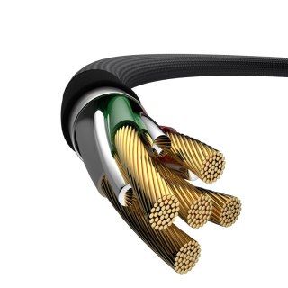 Devia kabel Extreme EC641 PD USB-C - USB-C 4.0 1,0 m 240W czarny 8K 60Hz