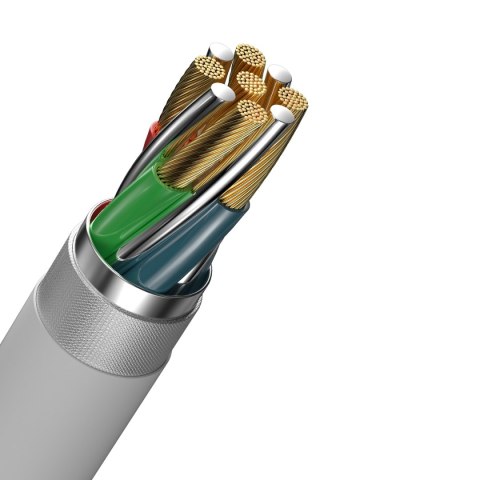 Devia kabel Kintone EC150 USB-C - Lightning 1,0 m 27W 3A biały Devia kabel Kintone EC150 USB-C - Lightning 1,0 m 27W 3A biały