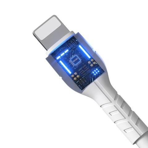 Devia kabel Kintone EC150 USB-C - Lightning 1,0 m 27W 3A biały Devia kabel Kintone EC150 USB-C - Lightning 1,0 m 27W 3A biały