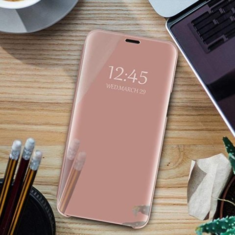 Etui Smart Clear View do Samsung Galaxy A25 5G (global) różowe Etui Smart Clear View do Samsung Galaxy A25 5G (global) różowe
