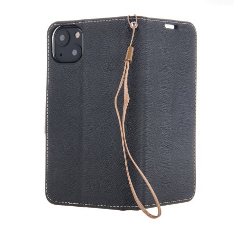 Etui Smart Fancy do Samsung Galaxy A15 4G / A15 5G czarno-złote Etui Smart Fancy do Samsung Galaxy A15 4G / A15 5G czarno-złote