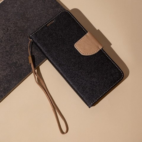 Etui Smart Fancy do Samsung Galaxy A15 4G / A15 5G czarno-złote Etui Smart Fancy do Samsung Galaxy A15 4G / A15 5G czarno-złote
