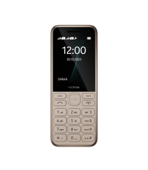 Telefon Nokia 130 2G (2023) Dual Sim złoty Telefon Nokia 130 2G (2023) Dual Sim złoty