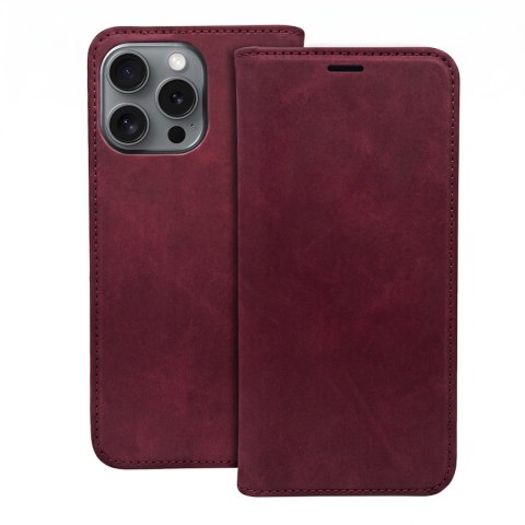 Etui Smart Suede do Google Pixel 11 bordowe