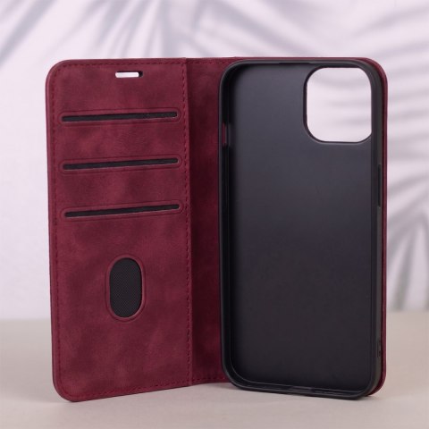 Etui Smart Suede do Google Pixel 11 bordowe