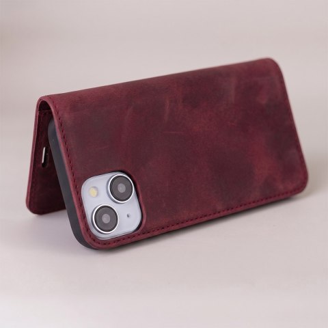 Etui Smart Suede do Google Pixel 11 bordowe