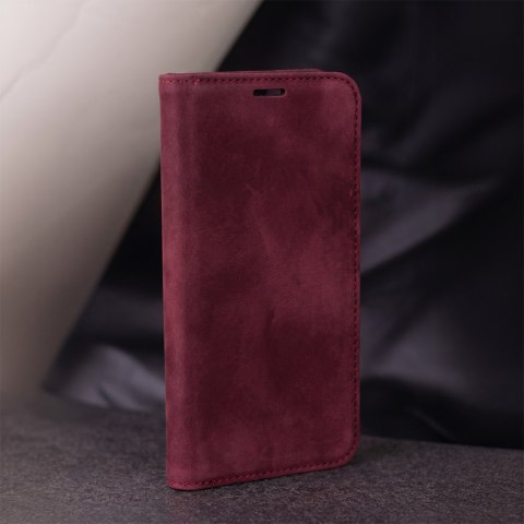 Etui Smart Suede do Google Pixel 11 bordowe